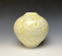 Load image into Gallery viewer, Crystalline Vase in Ivory