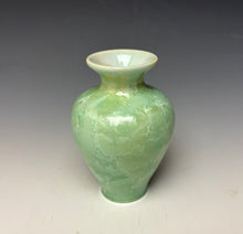 Load image into Gallery viewer, Crystalline Glazed Mini Vase - Mint Green
