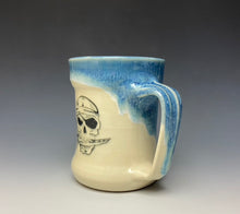 Load image into Gallery viewer, Pirate Skull Mug- Ice Blue
