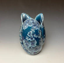 Load image into Gallery viewer, Tulip Vase- Atlantic Storm Blue #1