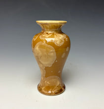 Load image into Gallery viewer, Iced Caramel Crystalline Glazed Mini Vase #6