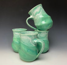 Load image into Gallery viewer, Bermuda Green Swirly Mug