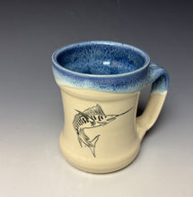 Load image into Gallery viewer, Swordfish Mug- Deep Blue