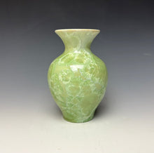 Load image into Gallery viewer, Crystalline Glazed Mini Vase - Mint Green 7