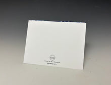 Load image into Gallery viewer, Crystalline Greeting Card- 'Winter Sky Blue'