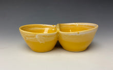 Load image into Gallery viewer, Double Dip Dish- Sunshine Yellow