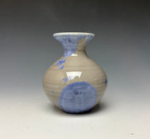 Load image into Gallery viewer, Periwinkle Crystalline Mini Vase 3