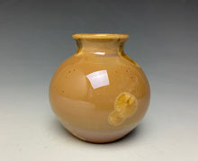 Load image into Gallery viewer, Iced Caramel Crystalline Glazed Mini Vase