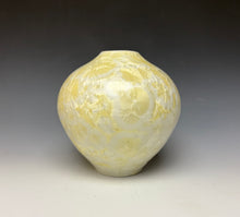 Load image into Gallery viewer, Crystalline Vase in Ivory