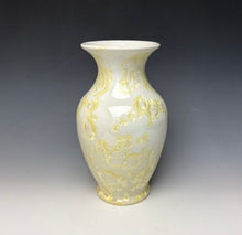 Load image into Gallery viewer, Crystalline Vase in Ivory 4