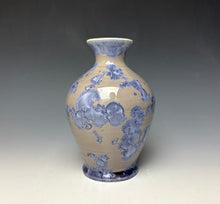 Load image into Gallery viewer, Periwinkle Crystalline Vase