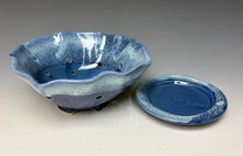 Load image into Gallery viewer, Deep Blue Lotus Berry Bowl #3