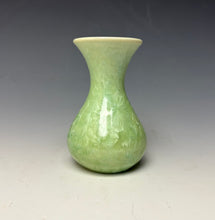 Load image into Gallery viewer, Crystalline Glazed Mini Vase - Mint Green 2