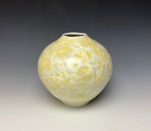 Load image into Gallery viewer, Crystalline Vase in Ivory