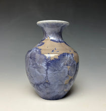 Load image into Gallery viewer, Periwinkle Crystalline Mini Vase 2