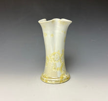 Load image into Gallery viewer, Crystalline Vase in Ivory 3