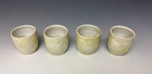 Load image into Gallery viewer, Ivory Crystalline Sake Cup