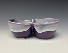 Load image into Gallery viewer, Double Dip Dish- Purple