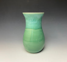Load image into Gallery viewer, Seafoam Green Everyday Vase- Curvy