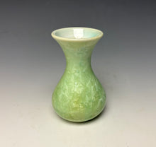 Load image into Gallery viewer, Crystalline Glazed Mini Vase - Mint Green 2