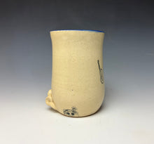 Load image into Gallery viewer, Hippie Pig Mug- Bright Blue