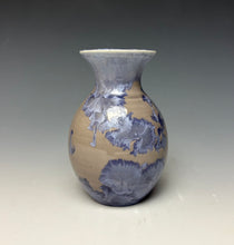 Load image into Gallery viewer, Periwinkle Crystalline Mini Vase 3