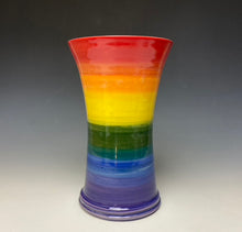 Load image into Gallery viewer, Rainbow Vase - Red Top