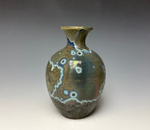 Load image into Gallery viewer, Antique Bronze Galaxy Crystalline Glazed Mini Vase
