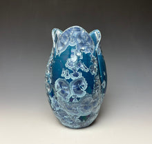 Load image into Gallery viewer, Tulip Vase- Atlantic Storm Blue #1