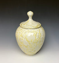 Load image into Gallery viewer, Ivory Crystalline Jar
