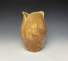 Load image into Gallery viewer, Tulip Vase- Iced Caramel #2