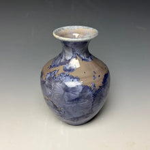 Load image into Gallery viewer, Periwinkle Crystalline Mini Vase 2