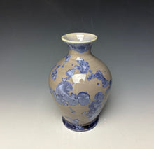 Load image into Gallery viewer, Periwinkle Crystalline Vase