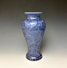 Load image into Gallery viewer, Periwinkle Crystalline Vase