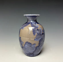 Load image into Gallery viewer, Periwinkle Crystalline Mini Vase 2
