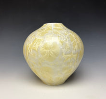 Load image into Gallery viewer, Crystalline Vase in Ivory
