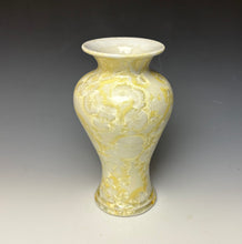 Load image into Gallery viewer, Crystalline Vase in Ivory
