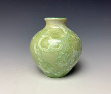 Load image into Gallery viewer, Crystalline Glazed Mini Vase - Mint Green 6