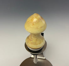 Load image into Gallery viewer, Crystalline Glazed Bottle Stopper- Gold #3