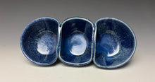 Load image into Gallery viewer, Triple Dip Dish- Deep Blue