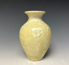 Load image into Gallery viewer, Cream Crystalline Glazed Mini Vase
