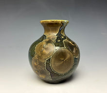 Load image into Gallery viewer, Iron Galaxy Crystalline Glazed Mini Vase 1