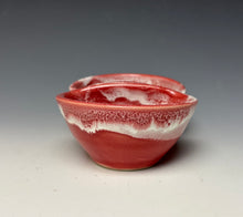 Load image into Gallery viewer, Double Dip Dish- Bright Red