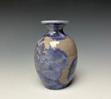 Load image into Gallery viewer, Periwinkle Crystalline Mini Vase 2