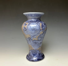 Load image into Gallery viewer, Periwinkle Crystalline Vase 2