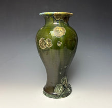 Load image into Gallery viewer, Iron Galaxy Crystalline Glazed Vase