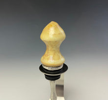 Load image into Gallery viewer, Crystalline Glazed Bottle Stopper- Gold #3