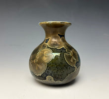 Load image into Gallery viewer, Iron Galaxy Crystalline Glazed Mini Vase 2