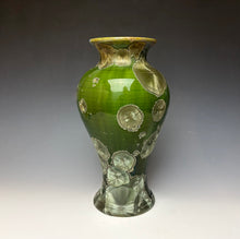 Load image into Gallery viewer, Iron Galaxy Crystalline Glazed Vase 2