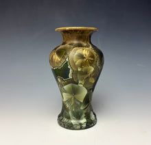 Load image into Gallery viewer, Iron Galaxy Crystalline Glazed Vase 2
